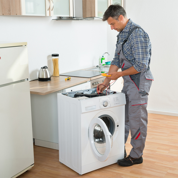 can you walk me through the steps of troubleshooting my washer issue in Kingsville Maryland